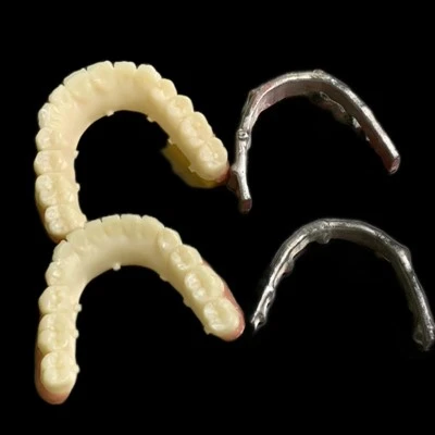 Dental Sħiħ Arch Zirconia Bridge Bil Titanju Bar